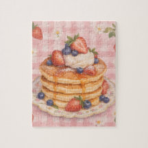 Berry Sweet Stack: ストロベリー&ブルーベリーパンケーキ