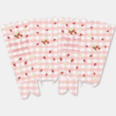 Berry Sweet Strawberry 1st Birthday Popcorn  フェイバーボックス (見開き)