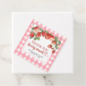 Berry Sweet Strawberry Baby Shower フェイバータグ (インサイチュ)