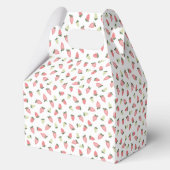 Berry Sweet Strawberry Baby Shower フェイバーボックス (裏面)