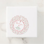 Berry Sweet Strawberry Baby Shower Thank You フェイバータグ (インサイチュ)