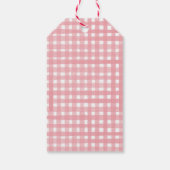 Berry Sweet Strawberry Baby Shower Thank You Favor ギフトタグ (裏面)