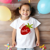 Berry Sweet strawberry kids birthday トドラーTシャツ