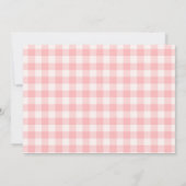 Berry Sweet Summer Strawberry Baby Shower Photo 招待状 (裏面)