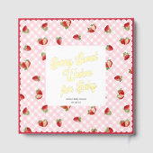 Berry Sweet Wishes for Baby-Baby Shower ゲストブック (裏面)