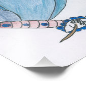 Berry the blueberry butterfly フォトプリント            (角)