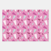 Berry Wrapping Paper Set of 3 Sheets ラッピングペーパーシート (正面)