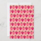 BerryDayパーティー – 誕生日 招待状 (裏面)