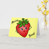 BerryGoodのよくされた挨拶状 カード (黄色い花)