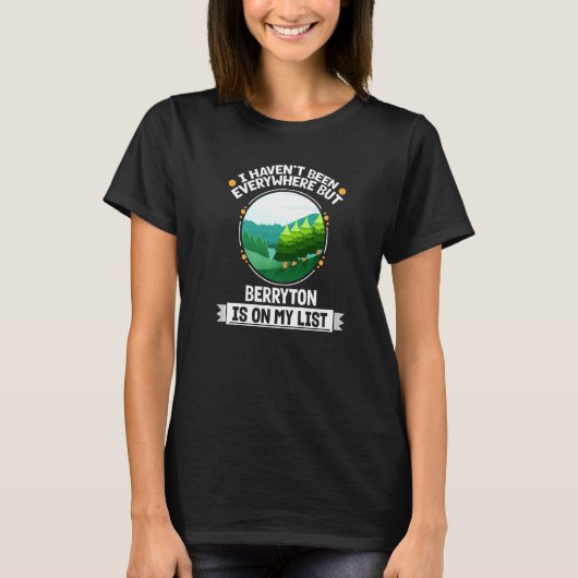 Berrytonは私のリストに自然屋外ツリーWildl Tシャツ (正面)