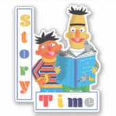BertとErnieの読バディ物語の時間 シール (正面)