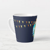 BertとErnie誕生日バルーン カフェラテマグ (左アングル)