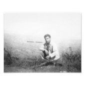 Bert Funmaker B&W写真 フォトプリント (正面)