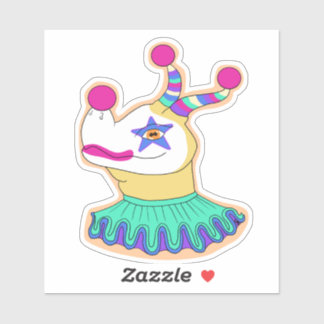 Bert the Clown Dragon Sticker シール