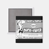 Bert the Turtleが言う マグネット (正面/裏面)