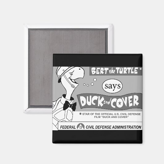 Bert the Turtleが言う マグネット (正面/裏面)