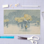 Bertha Lumの冬のティッシュペーパー 薄葉紙 (クラフト)