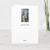 Berthe Morisot -さくらんぼピッカー カード (裏面)