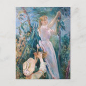 Berthe Morisot -さくらんぼピッカー ポストカード (正面)