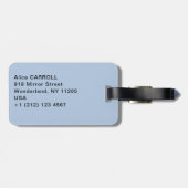 Berthe Morisot -さくらんぼピッカー ラゲッジタグ (裏面横)