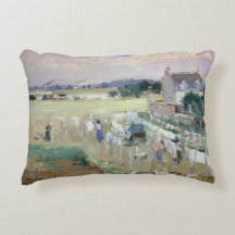 Berthe Morisot -ぶら下がった洗濯物を乾かす