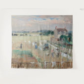 Berthe Morisot -ぶら下がった洗濯物を乾かす タペストリー (正面(横))