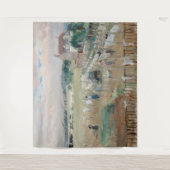 Berthe Morisot -ぶら下がった洗濯物を乾かす タペストリー (正面)