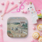 Berthe Morisot -ぶら下がった洗濯物を乾かす ペーパープレート (パーティー)