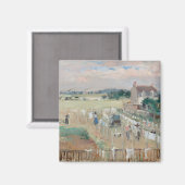 Berthe Morisot -ぶら下がった洗濯物を乾かす マグネット (正面/裏面)