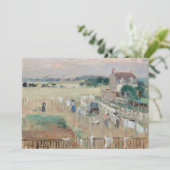 Berthe Morisot -ぶら下がった洗濯物を乾かす 招待状 (スタンド正面)