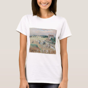 Berthe Morisot -ぶら下がった洗濯物を乾かす Tシャツ