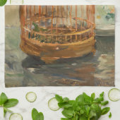 Berthe Morisot – ケージ キッチンタオル (折り畳み)