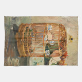 Berthe Morisot – ケージ キッチンタオル (横)