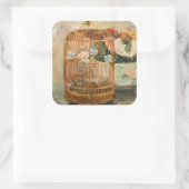 Berthe Morisot – ケージ スクエアシール (バッグ)