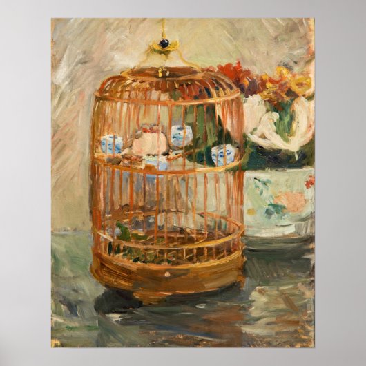 Berthe Morisot – ケージ ポスター (正面)