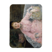 Berthe Morisot – ザピンクドレス マグネット (縦)