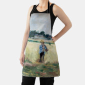 Berthe Morisot – ジュネビリエのホイートフィールドで エプロン (インサイチュ)