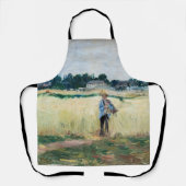 Berthe Morisot – ジュネビリエのホイートフィールドで エプロン (正面)