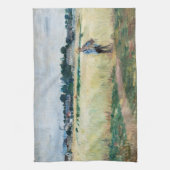 Berthe Morisot – ジュネビリエのホイートフィールドで キッチンタオル (縦)