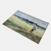 Berthe Morisot – ジュネビリエのホイートフィールドで ドアマット (アングル)