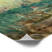 Berthe Morisot – ジュネビリエのホイートフィールドで ポスター (角)