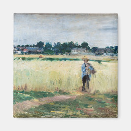 Berthe Morisot – ジュネビリエのホイートフィールドで マグネット