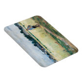 Berthe Morisot – ジュネビリエのホイートフィールドで マグネット (右側)