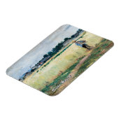 Berthe Morisot – ジュネビリエのホイートフィールドで マグネット (左側)