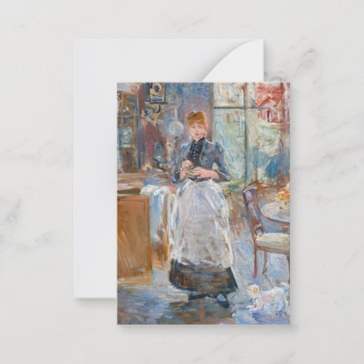 Berthe Morisot – ダイニングルーム ノートカード (正面)