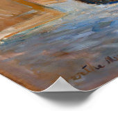 Berthe Morisot – ダイニングルーム ポスター (角)