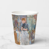 Berthe Morisot – ダイニングルーム 紙コップ (裏面)