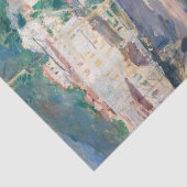 Berthe Morisot – ニース港 薄葉紙 (詳細)