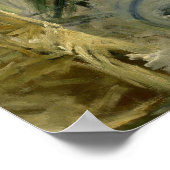 Berthe Morisot – バスケットチェア ポスター (角)