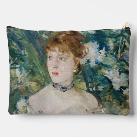 Berthe Morisot – ボールのガウンの少女 アクセサリーポーチ (裏面)